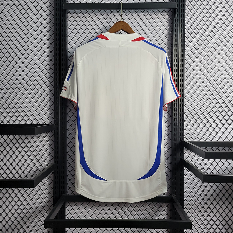 Retro 2006 France away Retro 10#ZIDANE HENRY VIEIRA ZIDANE SOSANNAH Football jersey