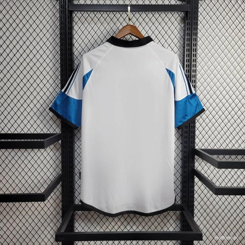 Retro 1999-00 Newcastle United Away retro White Football jersey