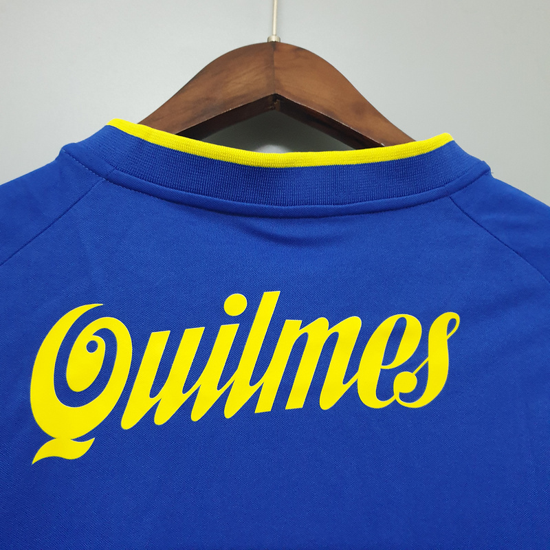 Retro 2001-02 Boca Juniors home Retro Football jersey