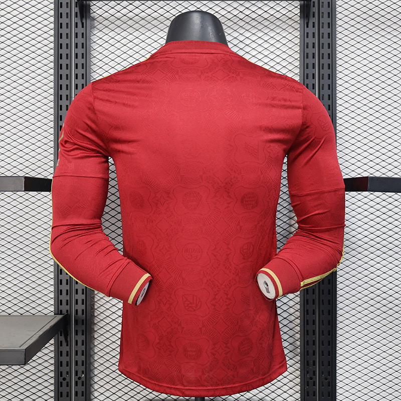 Player 2024-25 Bayern Munchen 125th anniversary Long sleeves Football jersey
