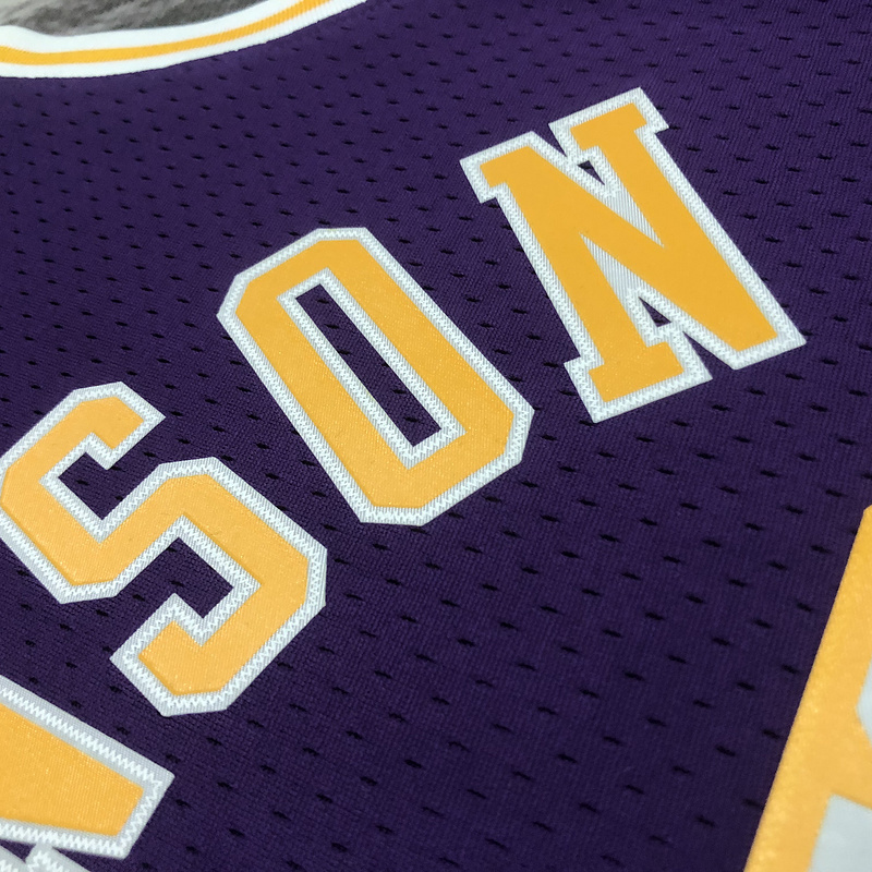 1984-85 NBA Lakers  32 JOHNSON Basketball Jersey