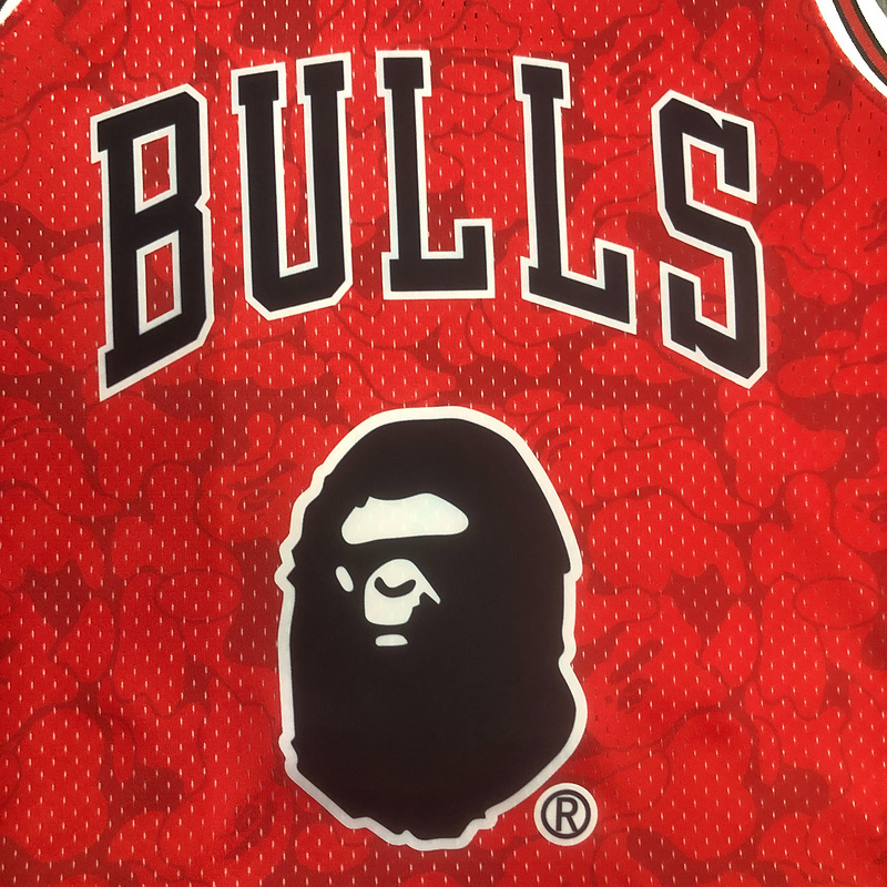 1997-98 NBA Chicago Bulls (93 BAPE) Basketball Jersey
