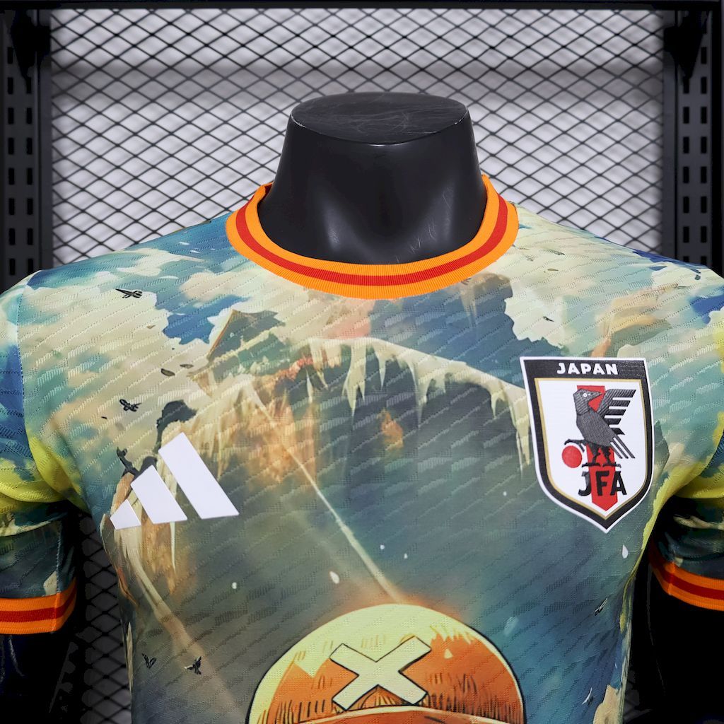 Player 2025-26 Japan ワンピース-モンキー?D?ルフィ Special Edition Football jersey