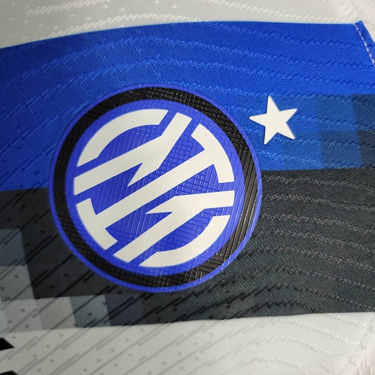 Player 2023-24 Inter Milan Away CUADRADO ARNAUTOVIC THURAM LAUTARO FRATTESI Football jersey