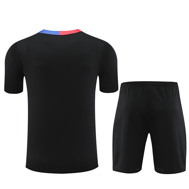 2024-25 Short Sleeve Training Wear Barcelona Black