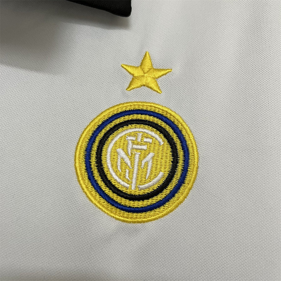 Retro 1998-99 Inter Milan away Retro RONALDO MORIERO ZAMORANO BAGGIO Football jersey