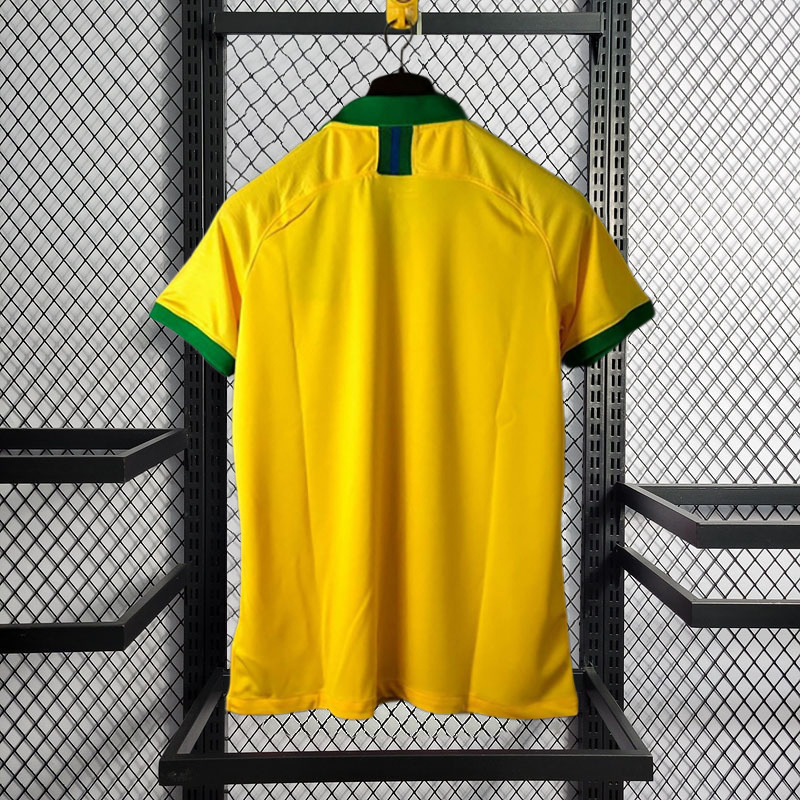 Retro 2019 Brazil Home Retro football jersey