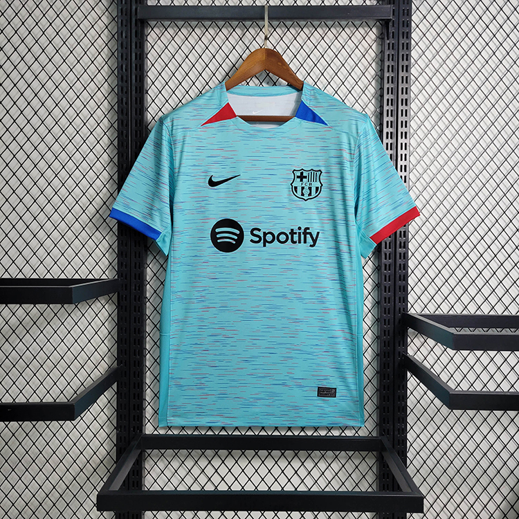 2023-24 Barcelona 2 Away  GAVI LEWANDOWSKI F. DE JONG PEDRI FERMíN Football jersey