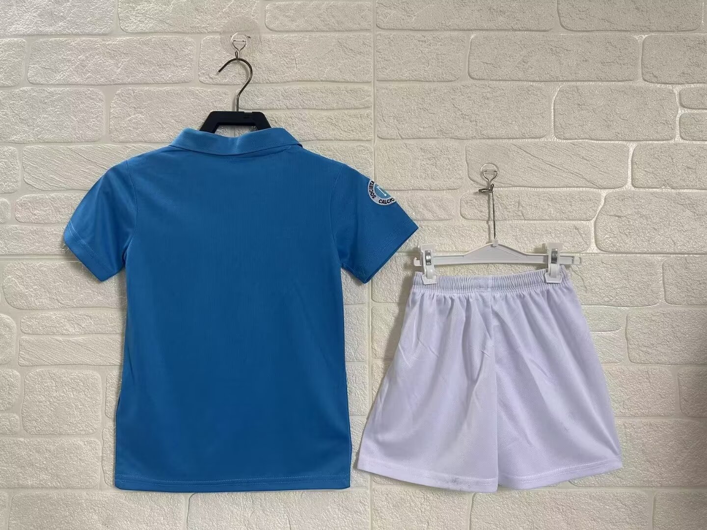 Retro Kids 1987-88 Kids Napoli home Retro Football jersey