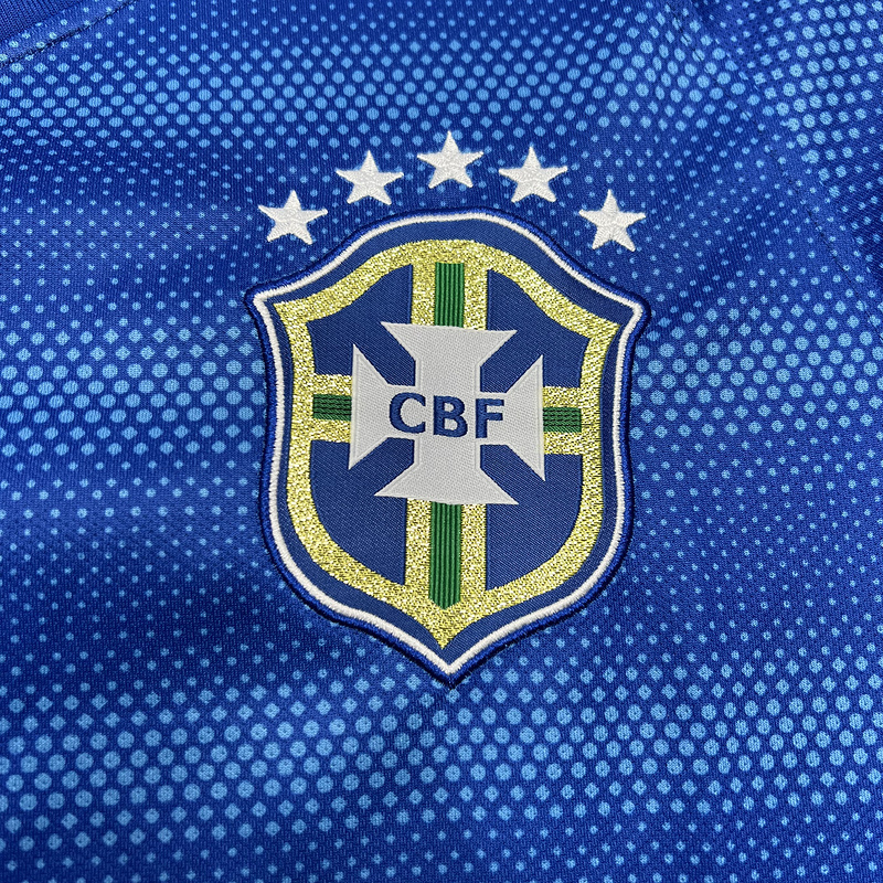 Retro 2014 Brazil Away Retro football jersey