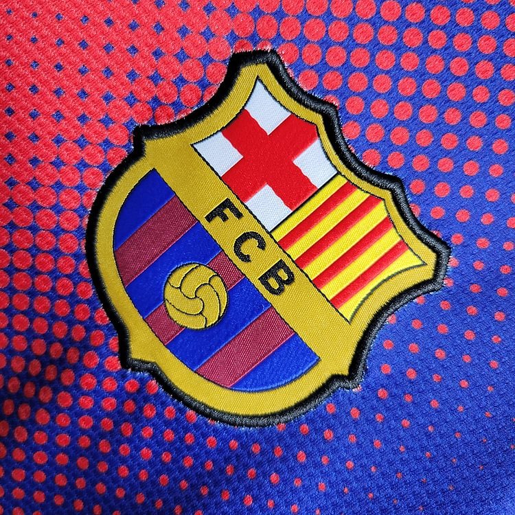 Retro long sleeve 2012-13 Barcelona home Retro MESSI PIQUE XAVI A.INISTA PUYOL DAVID VILLA Football jersey