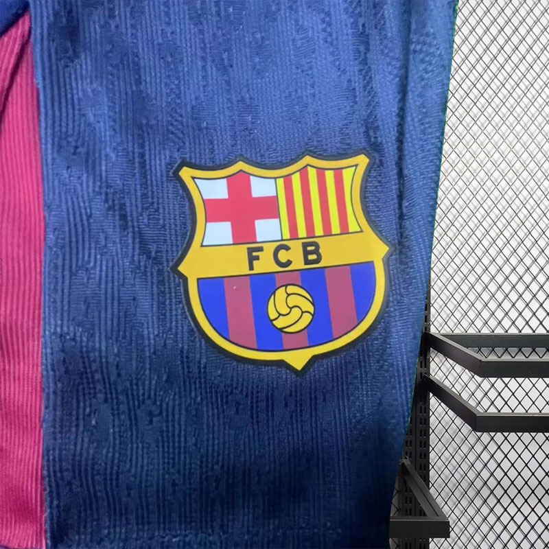 Player 2024-25 Barcelona Home Kids football jersey Player KIDS
