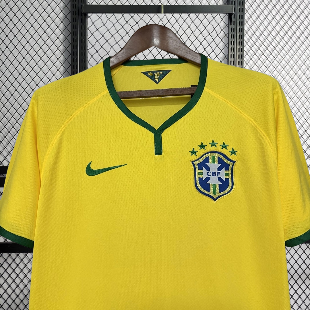 Retro 2014 Brazil Home Retro football jersey
