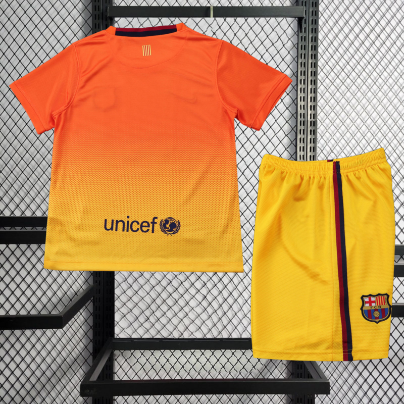 Retro KIDS 2012-13 KIDS Barcelona Away Retro football jersey