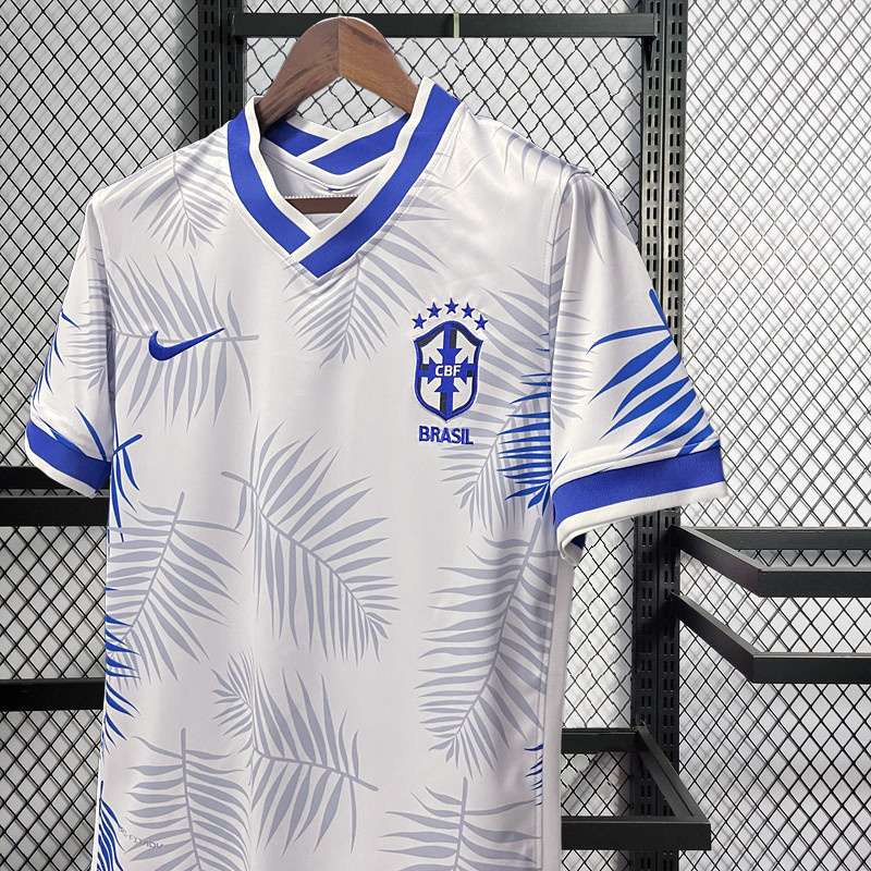 2022 Brazil White Football jersey