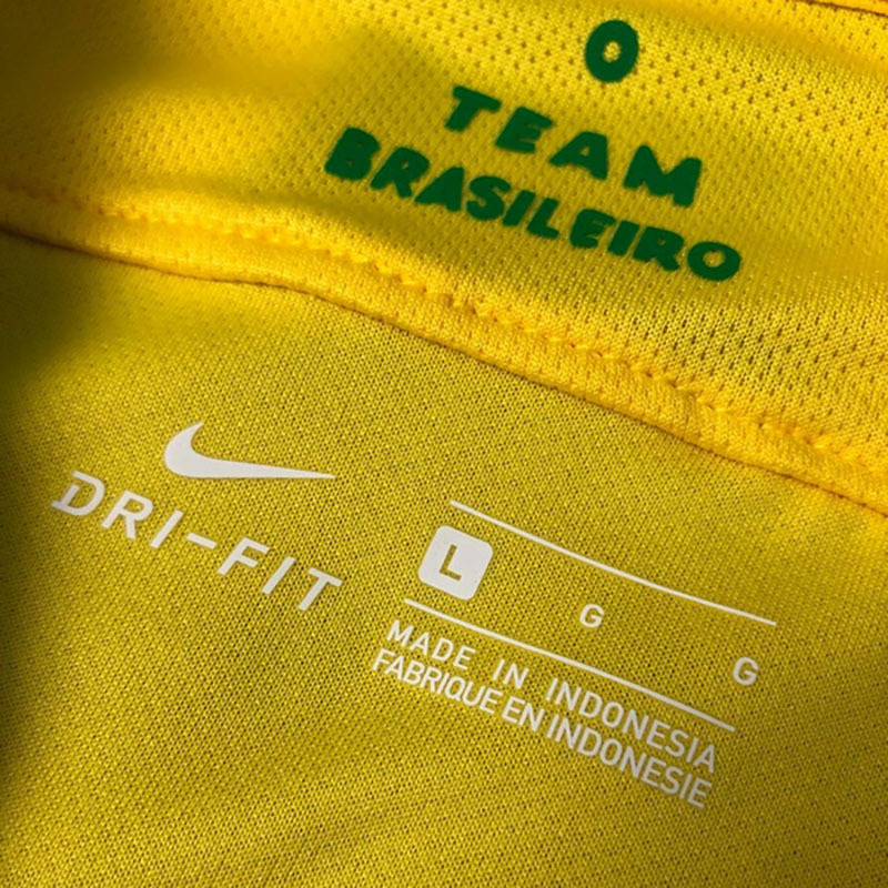 Retro 2019 Brazil Home Retro football jersey