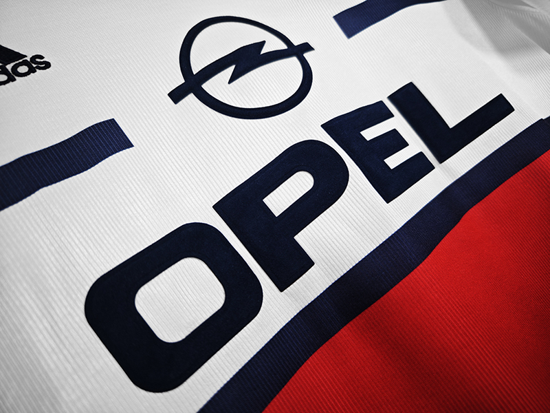 Retro 1998-00 Bayern Munchen away Retro Football jersey