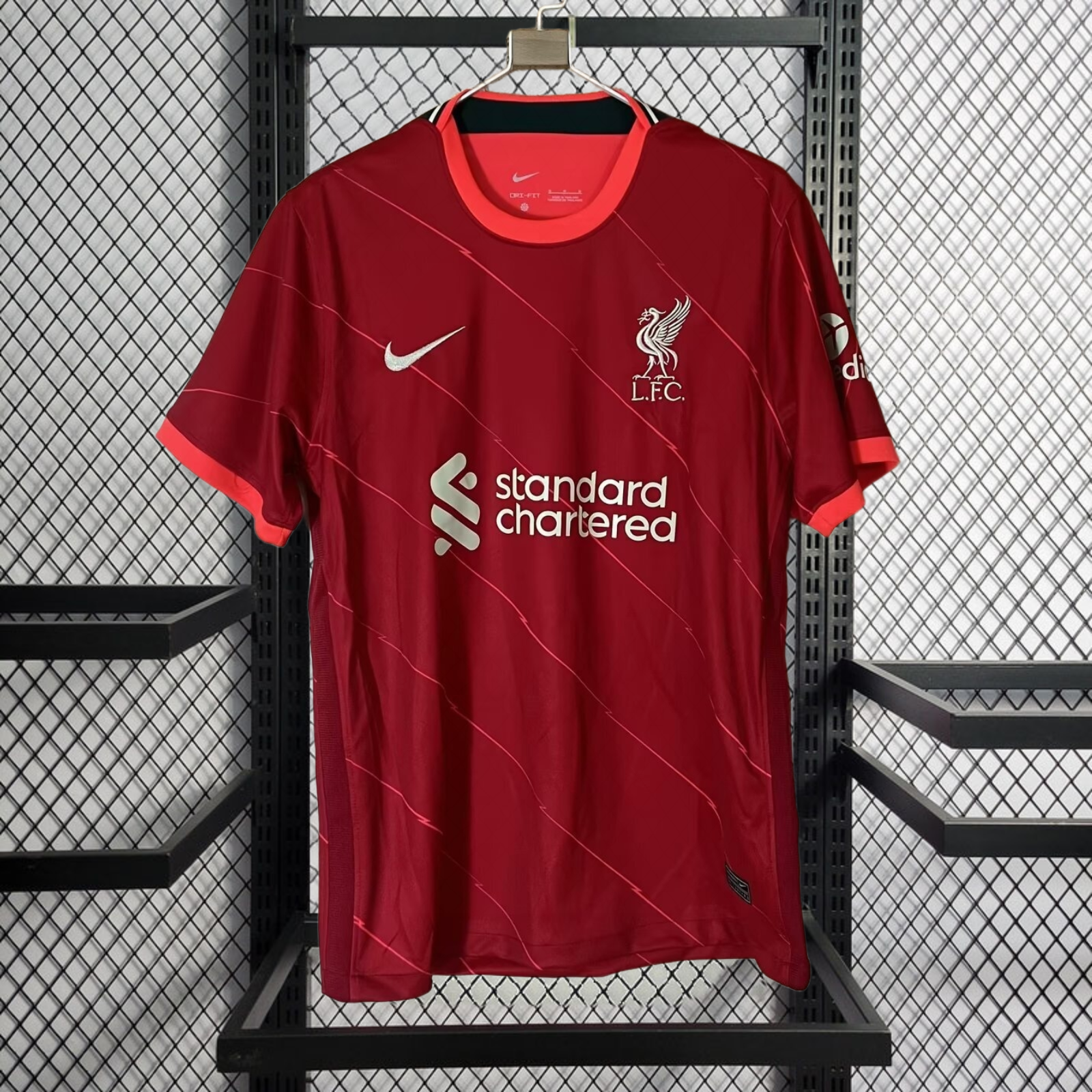Retro 2021-22 Liverpool Home Retro Football jersey