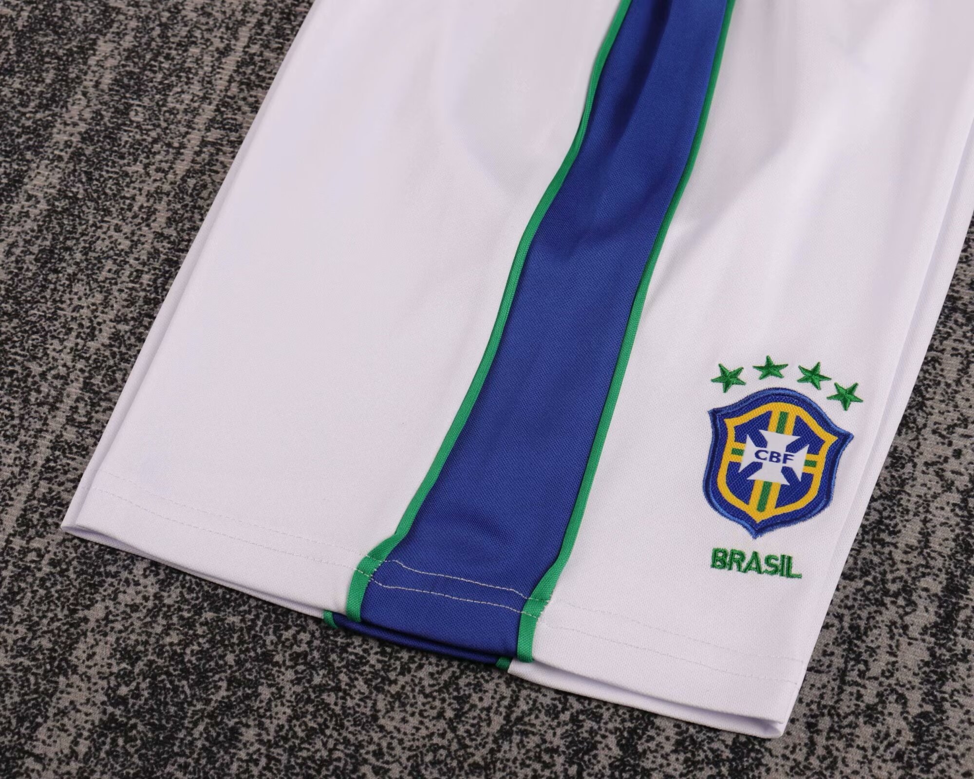 retro kids 1998 kids Brazil Away retro football jersey