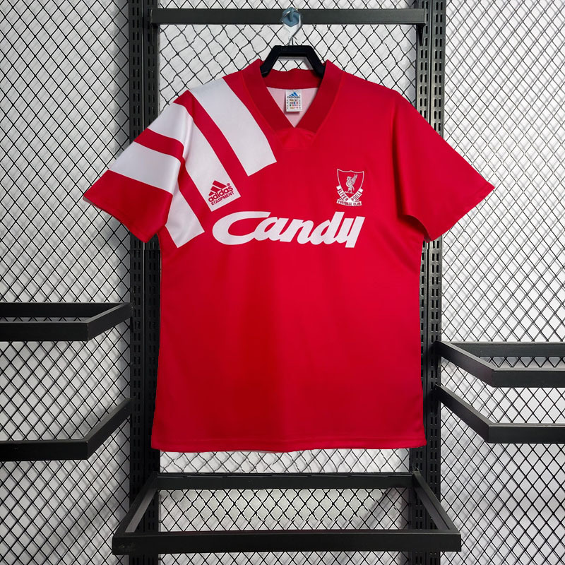 Retro 1991-92 Liverpool Home retro Football jersey