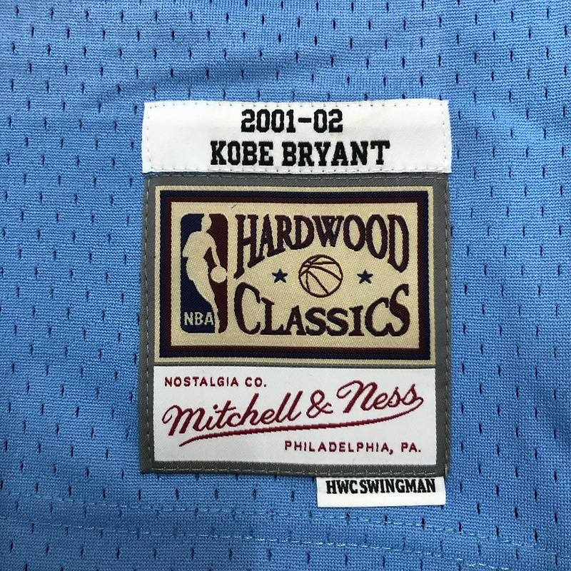 2001-02 NBA Lakers 8 BRYANT Basketball Jersey