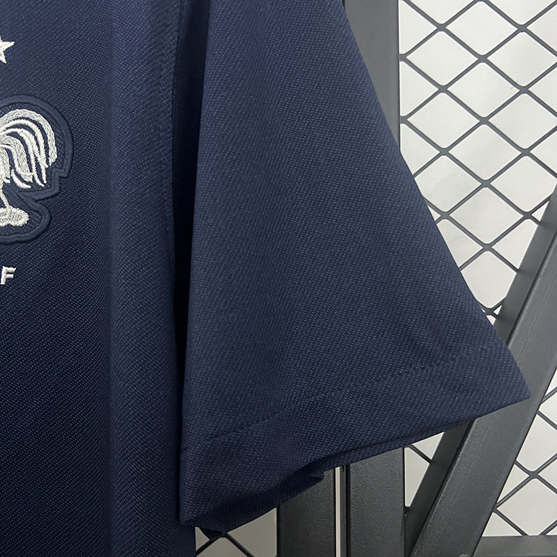 Retro 2014 France Home Retro Football jersey