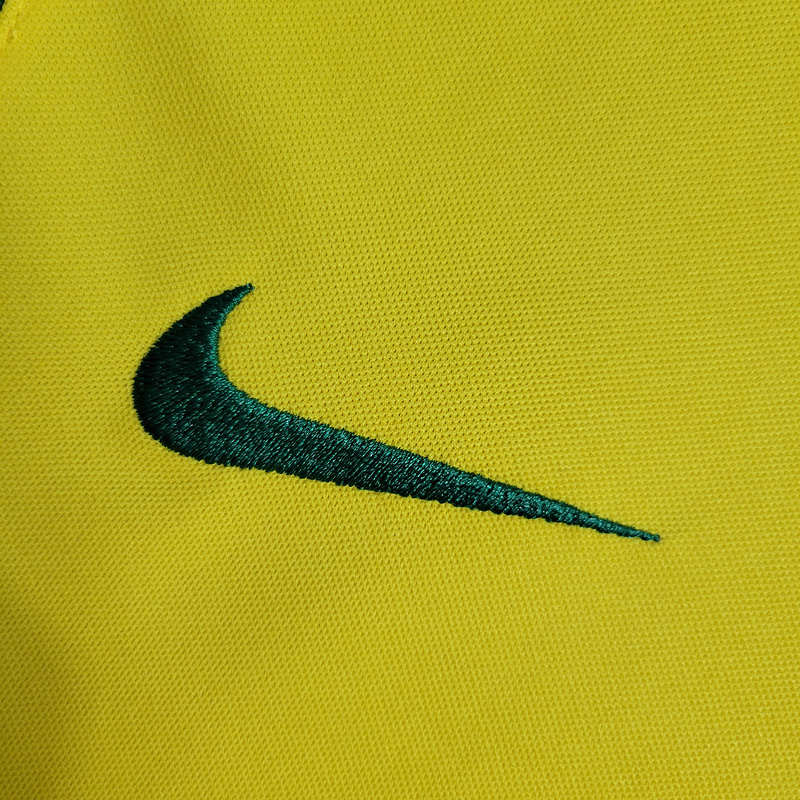 Retro 2002 Brazil home retro RONALDO R.CARLOS KAKA Ronaldinho Football jersey