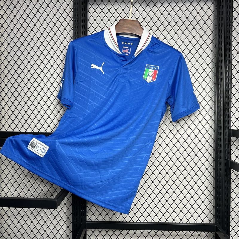 Retro  2012 Italy home Retro Football jersey
