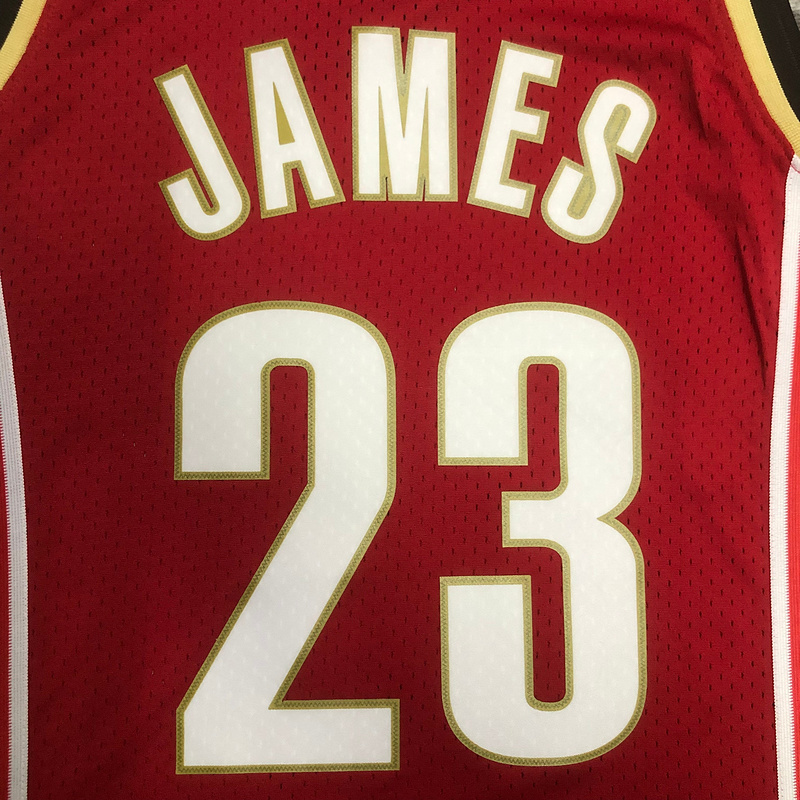 2003-04 NBA Cleveland Cavaliers (23 JAMES) Basketball Jersey