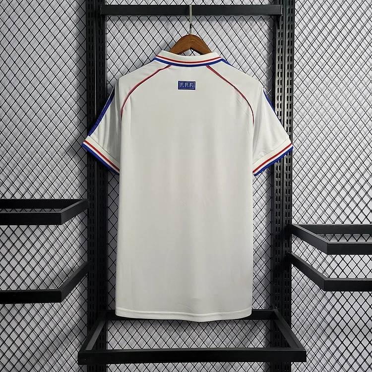 Retro 1998 France away Retro Zidane LIZARAZU Henry Football jersey