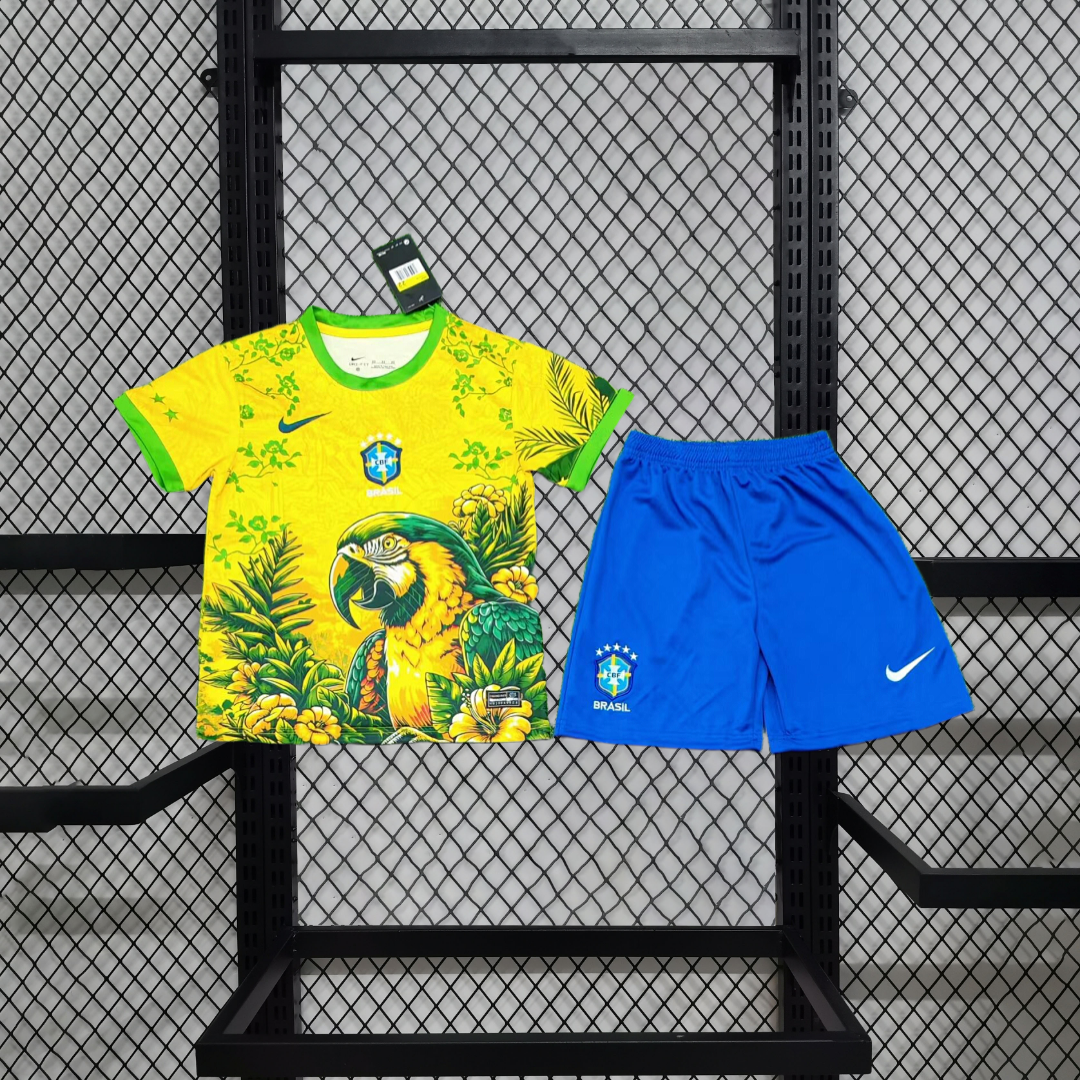 2026 Brazil Special Edition Kids Football jersey