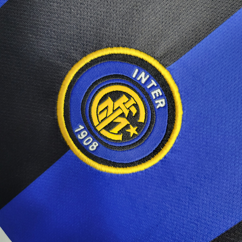 Retro 1999-00 Inter Milan Home Retro RONALDO MORIERO ZAMORANO BAGGIO  Football jersey