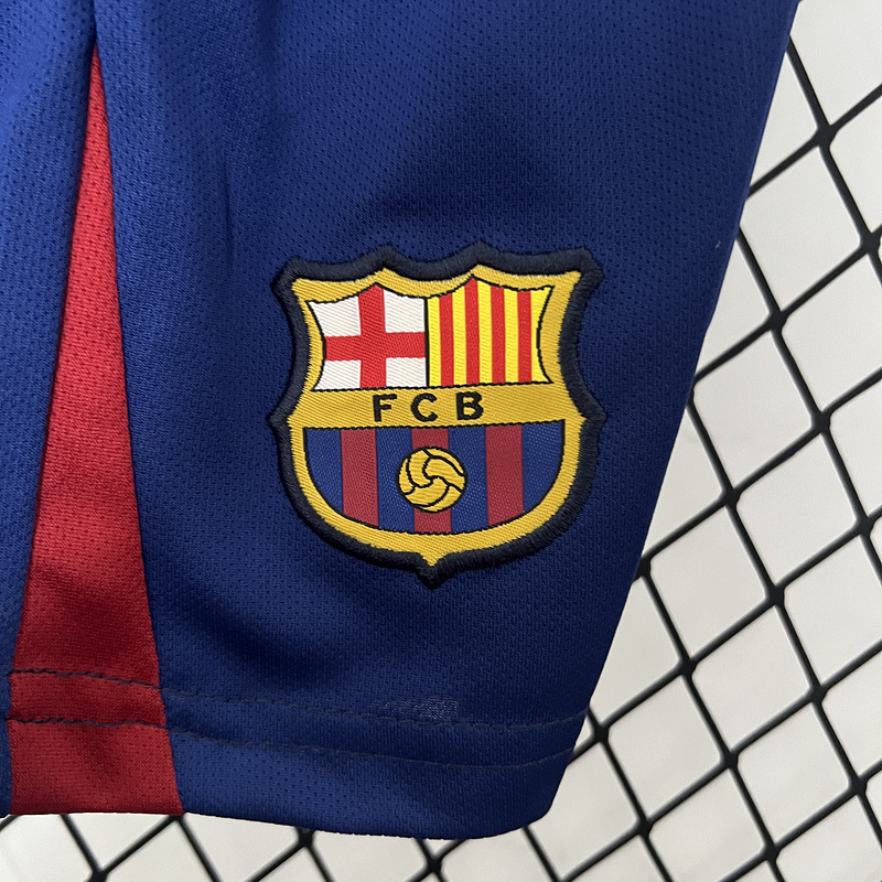 Retro Kids 2008-09 Kids Barcelona Home Retro MESSI PIQUE ETO'O XAVI A.INISTA ETO'O HENRY Football jersey