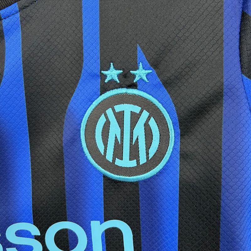2025-26 Inter Milan Home Kids Football jersey