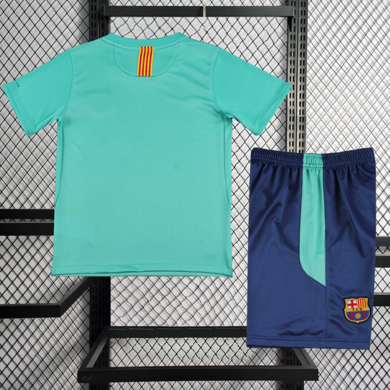 Retro KIDS 2010-11 KIDS Barcelona Away Retro MESSI PIQUE IBRAHIMOUIC XAVI A.INISTA PUYOL HENRY Football jersey