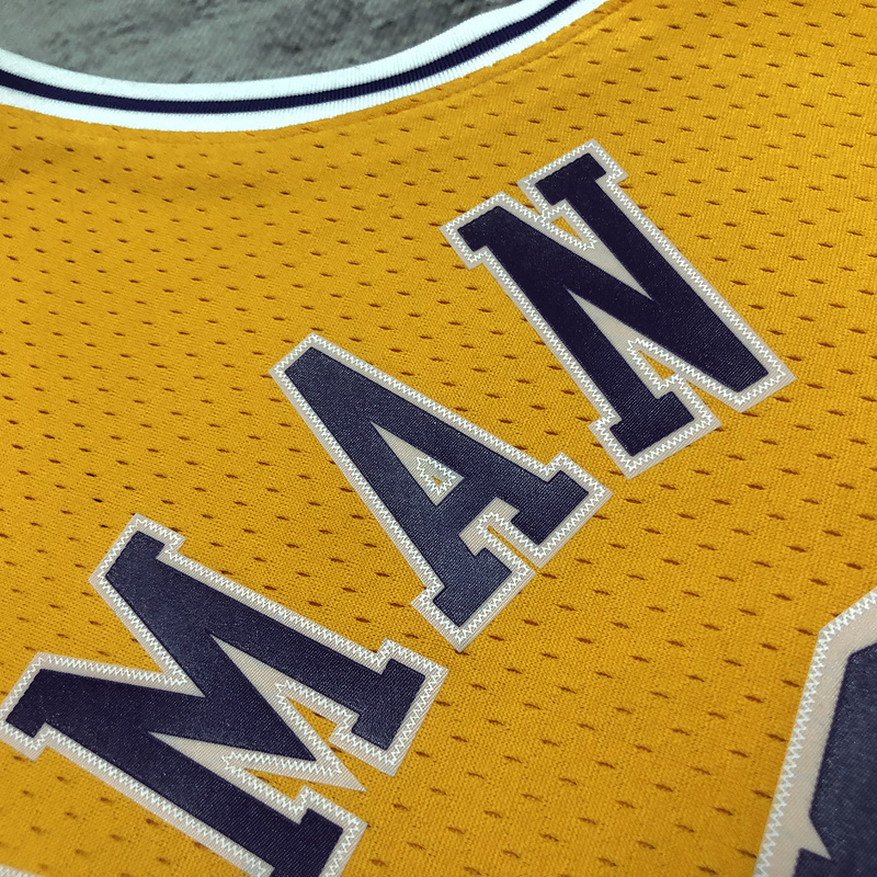 1998-99 NBA Lakers  73 RODMAN Basketball Jersey