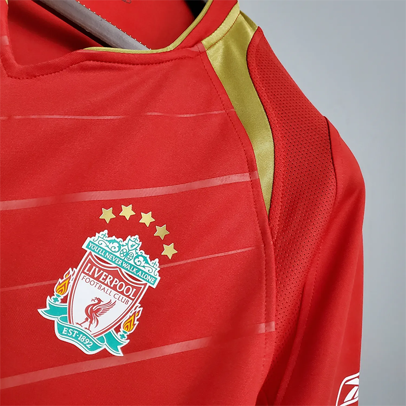 Retro 2005-06 Liverpool Home retro Football jersey