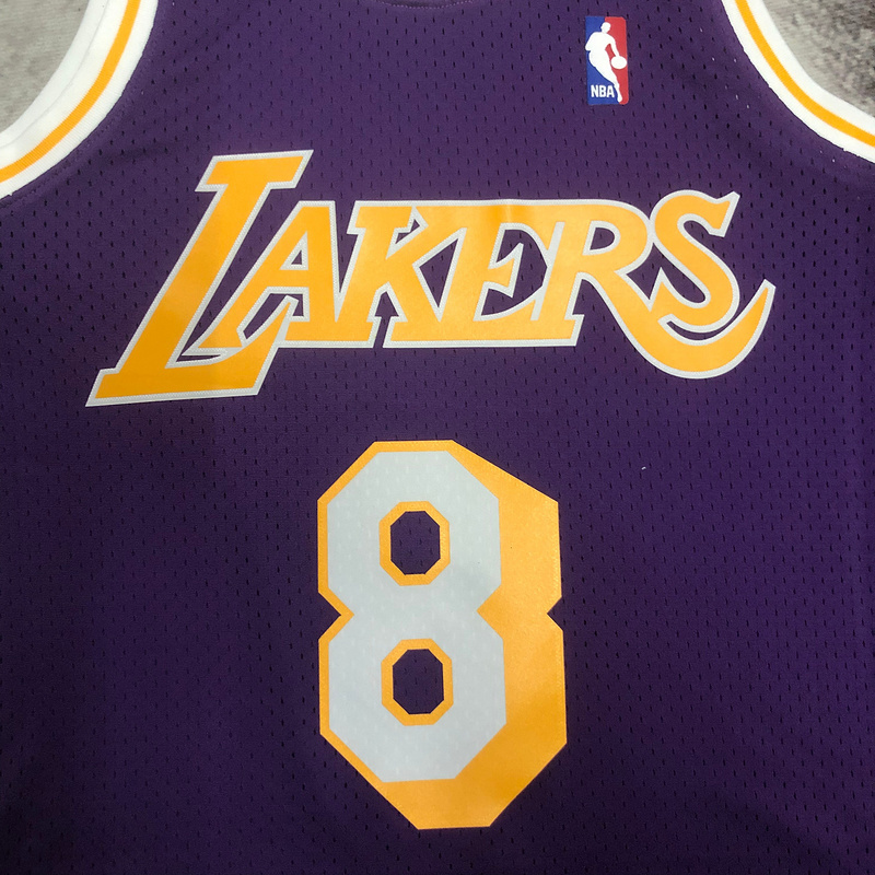 1996-97 NBA Lakers  8 BRYANT Basketball Jersey