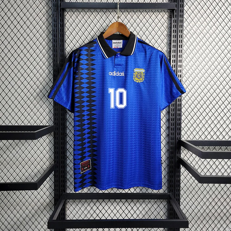 Retro 1994 Argentina away retro MARADONA Football jersey