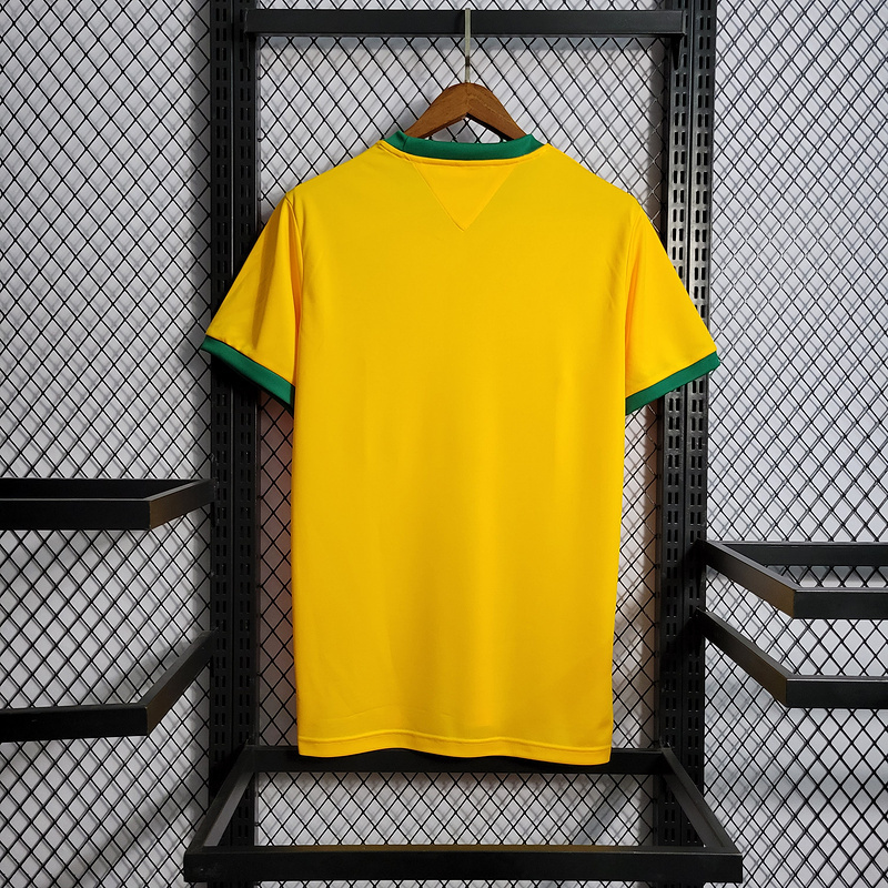 Retro 1970-1972 Brazil Home retro Football jersey