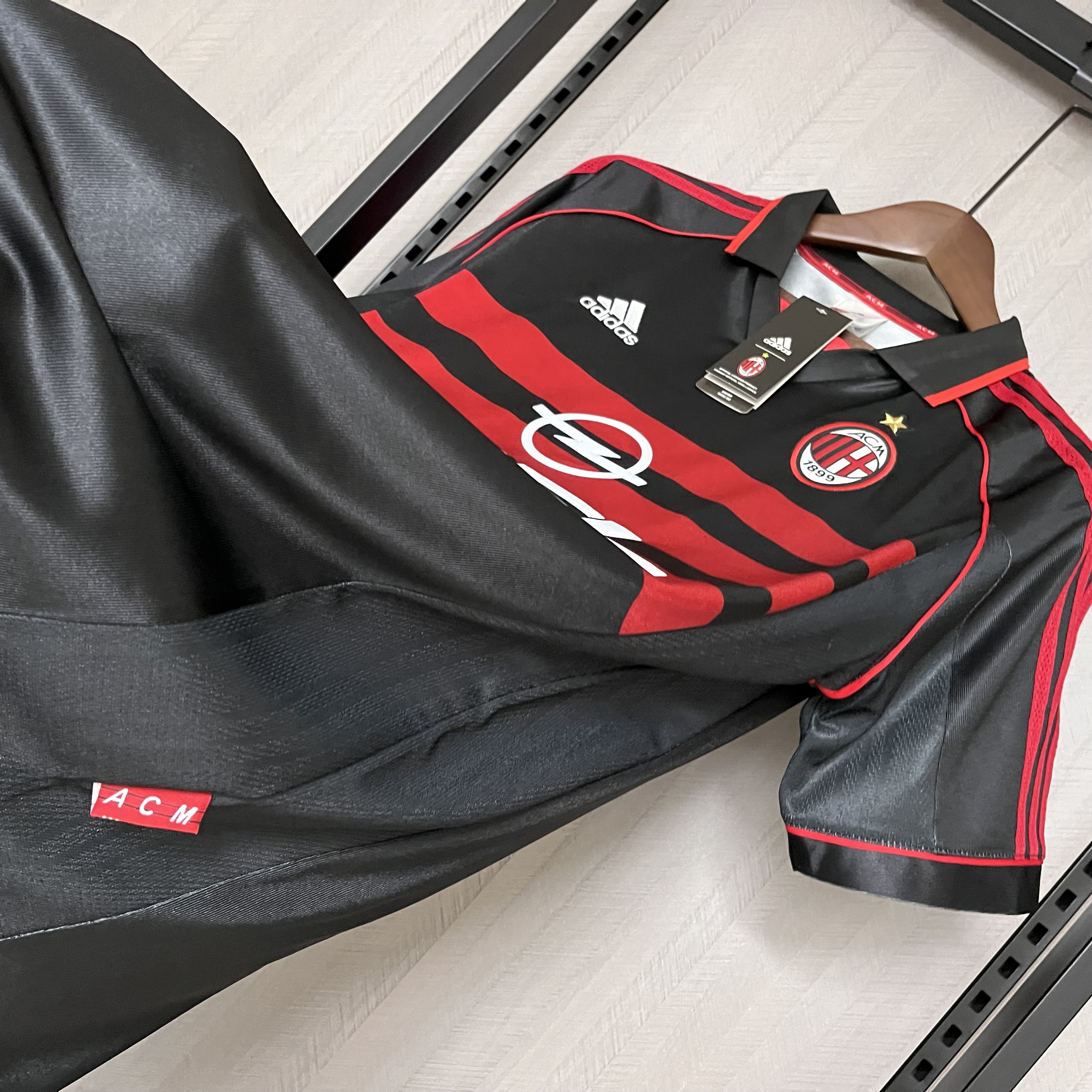 Retro 1998-99 AC Milan Away Retro SHEVCHENKO ALBERTINI BOBAN BIERHOFF MALDINI Football jersey