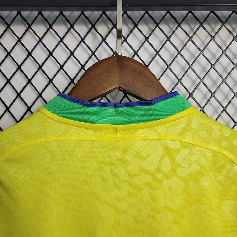 2022-23 Brazil Women's Home  VINI JP PAPHINHA CUNHA NAYMAR JR L.PAQUETA Football jersey