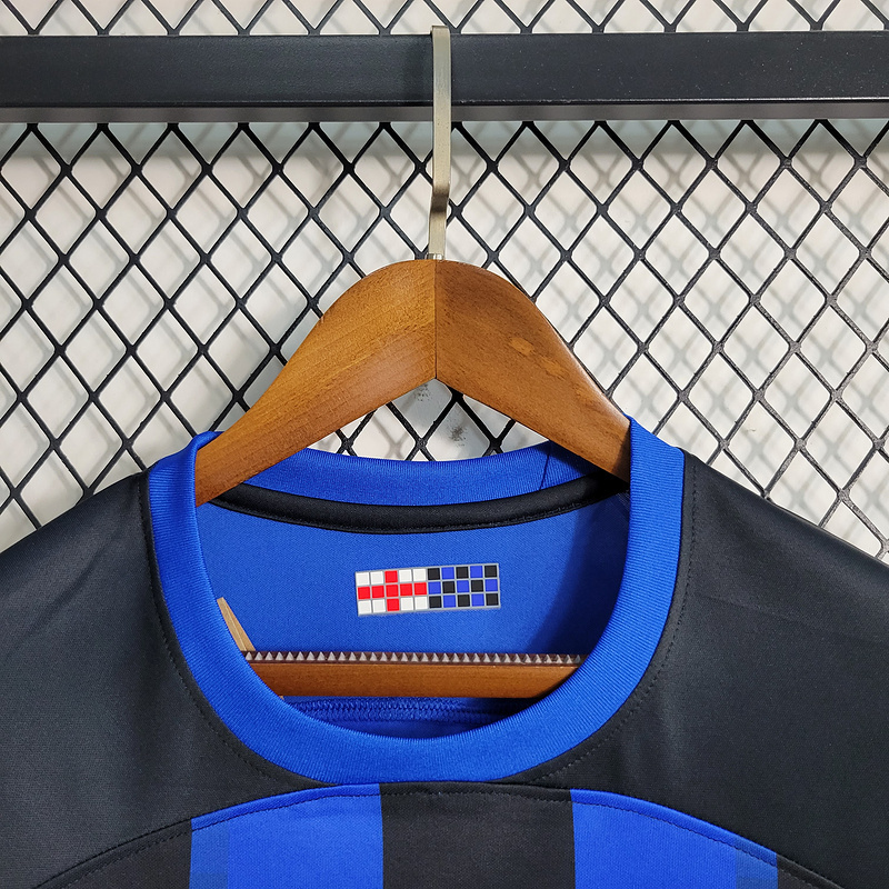 2023-24 Inter Milan Home Long Sleeve  CUADRADO ARNAUTOVIC THURAM LAUTARO FRATTESI Football jersey