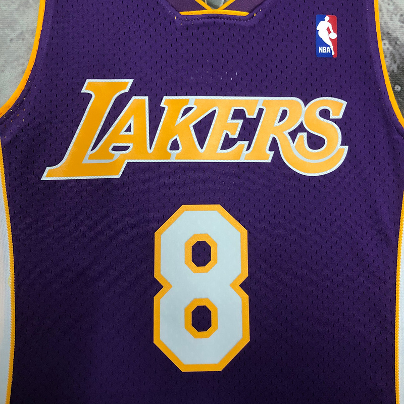 2000-01 NBA Lakers 8 BRYANT Basketball Jersey