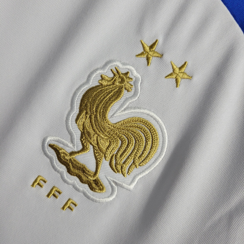 2022 France white training Football jersey
