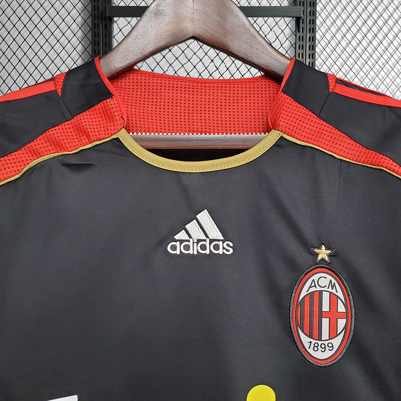 Retro 2006-07 AC Milan third away retro MALDINI KAKA PIRLO  Football jersey