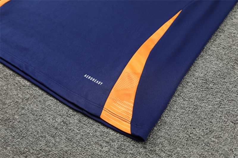 2024-25 Juventus Royal Blue Long Sleeve Training Suit