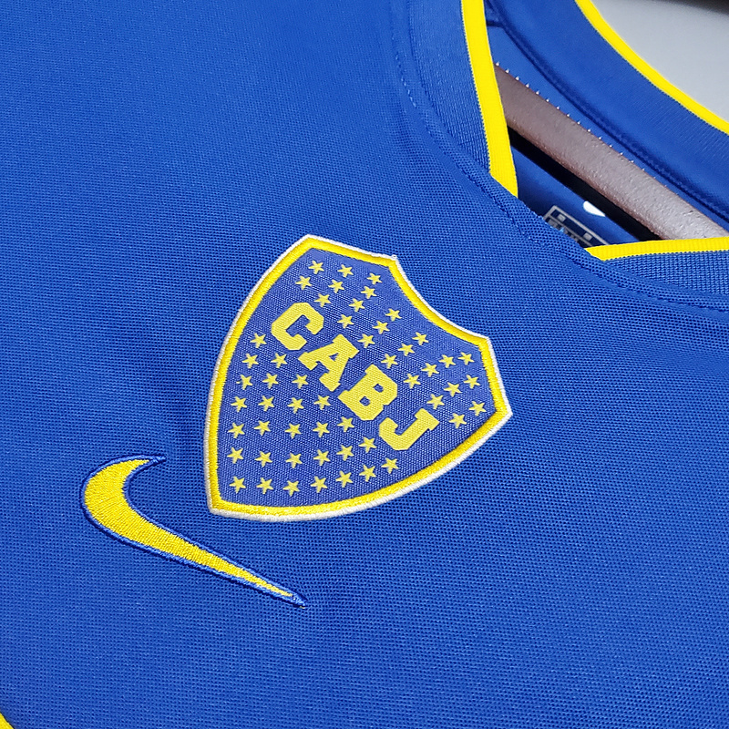 Retro 2002 Boca Juniors home Retro Football jersey
