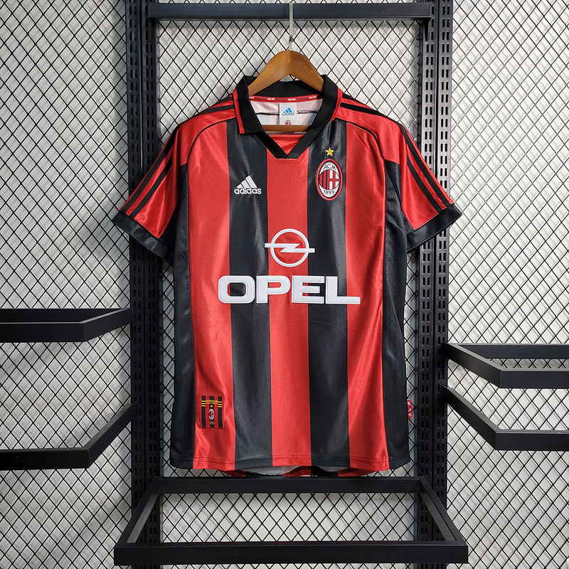 Retro 1998-99 AC Milan Home Retro SHEVCHENKO ALBERTINI BOBAN BIERHOFF MALDINI Football jersey