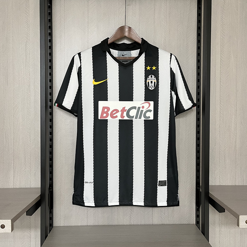 Retro 2010-11 Juventus home Retro PIRLO DEL PIERO PEPE IAQUINTA Football jersey